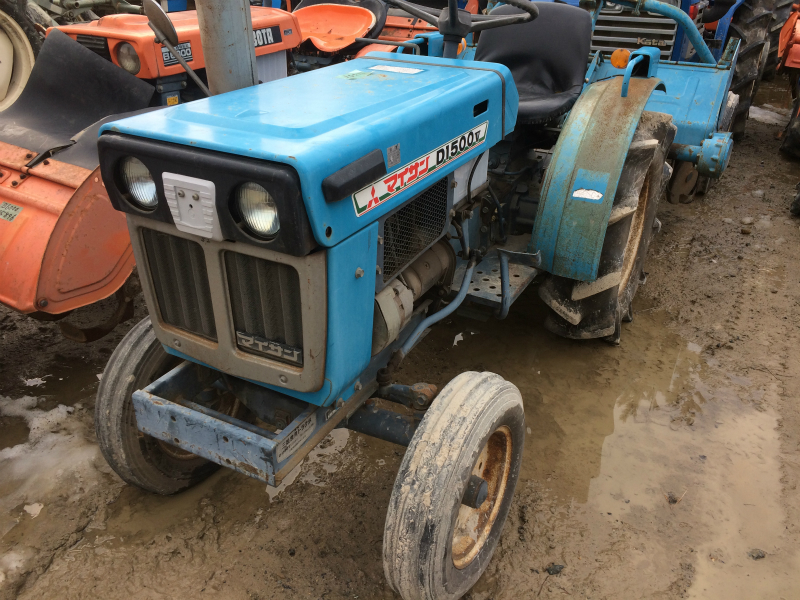 MITSUBISHI D1500S 11351 used compact tractor K.H.S japan