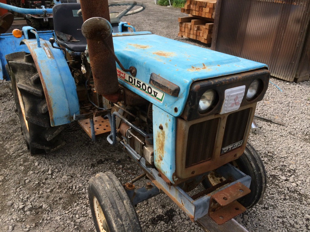 MITSUBISHI D1500S 12027 used compact tractor KHS japan