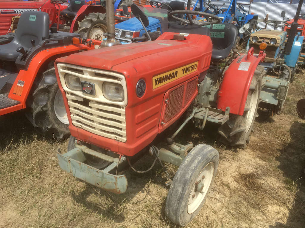 Yanmar model 1510 tractor backhoe