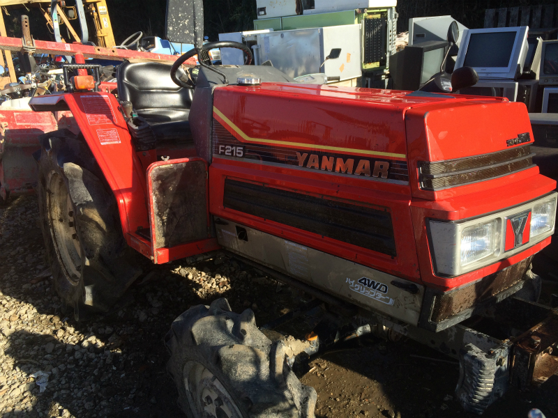 YANMAR F215D 24634 used compact tractor |K.H.S japan