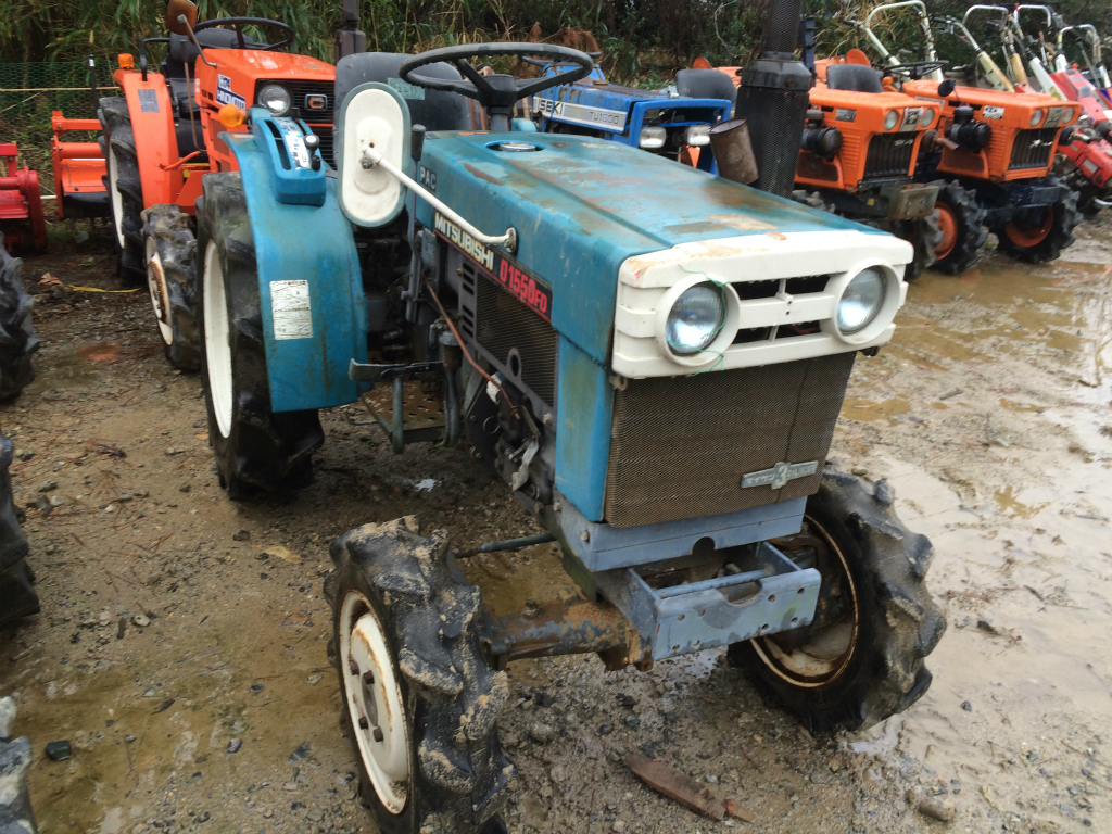 MITSUBISHI D1550D 82211 used compact tractor |KHS japan