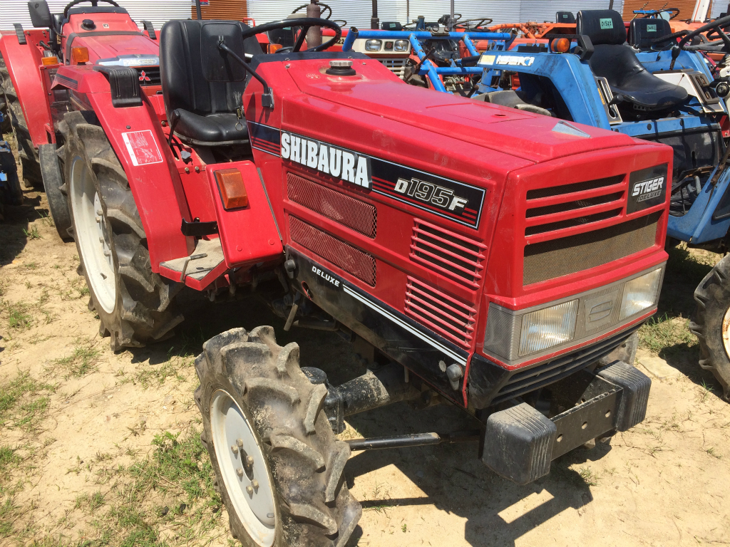 SHIBAURA D195D 20876 used compact tractor |KHS japan