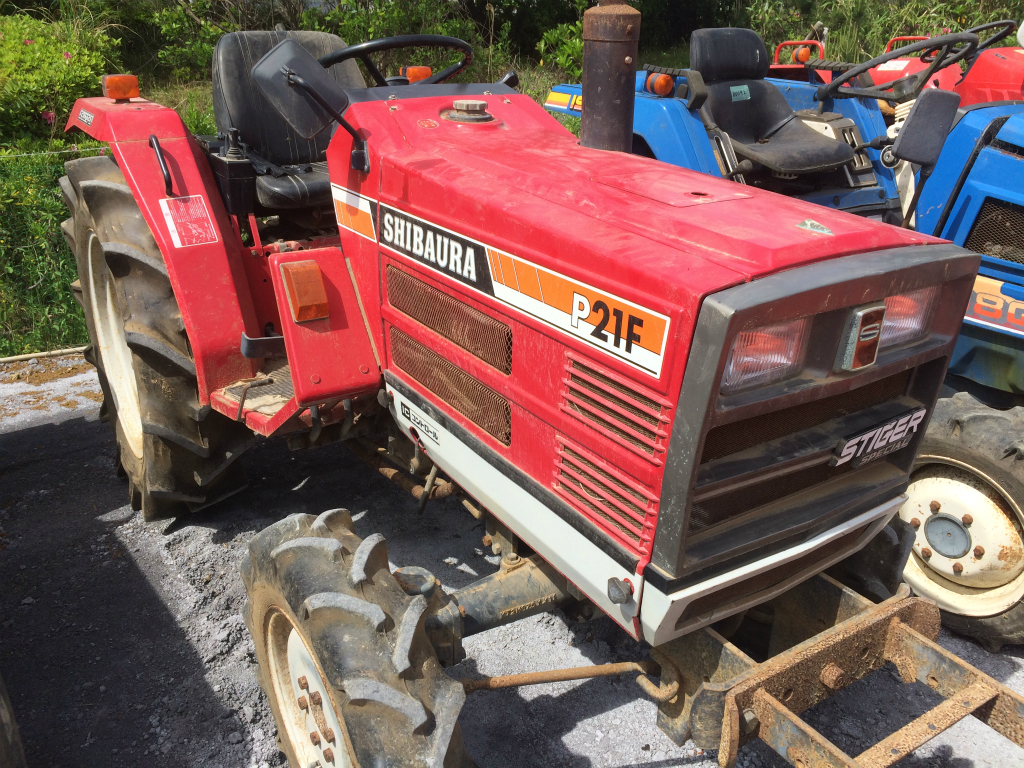 SHIBAURA P21D 11977 used compact tractor |KHS japan