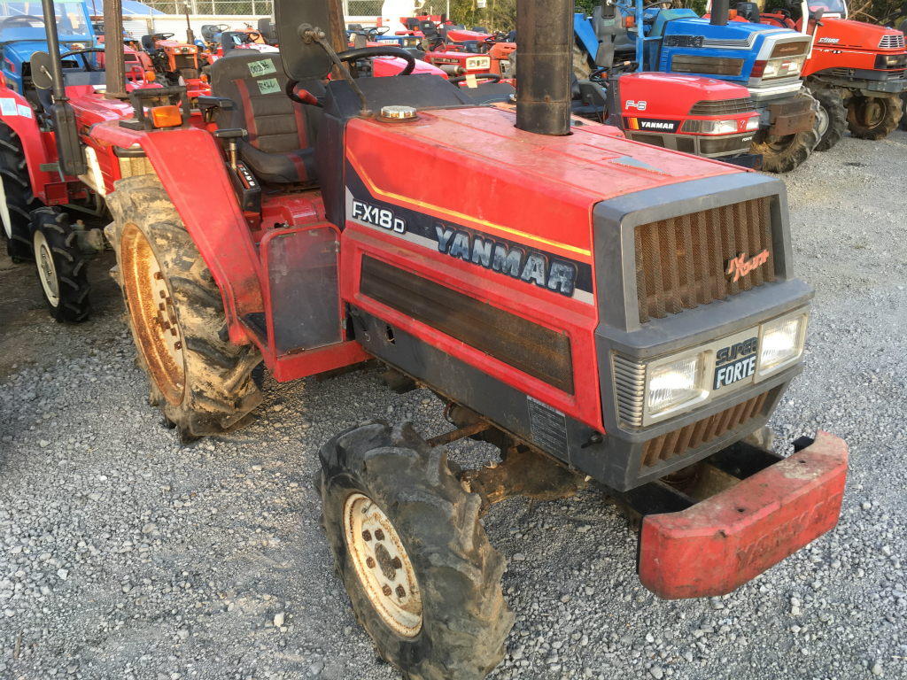YANMAR FX18D 00286 used compact tractor |KHS japan