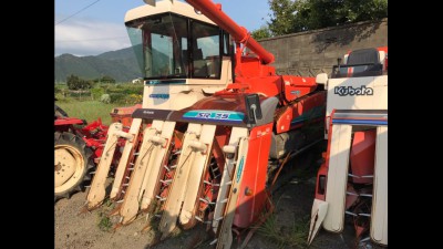 KUBOTA SR75G 11394 used combine harvester |K.H.S japan