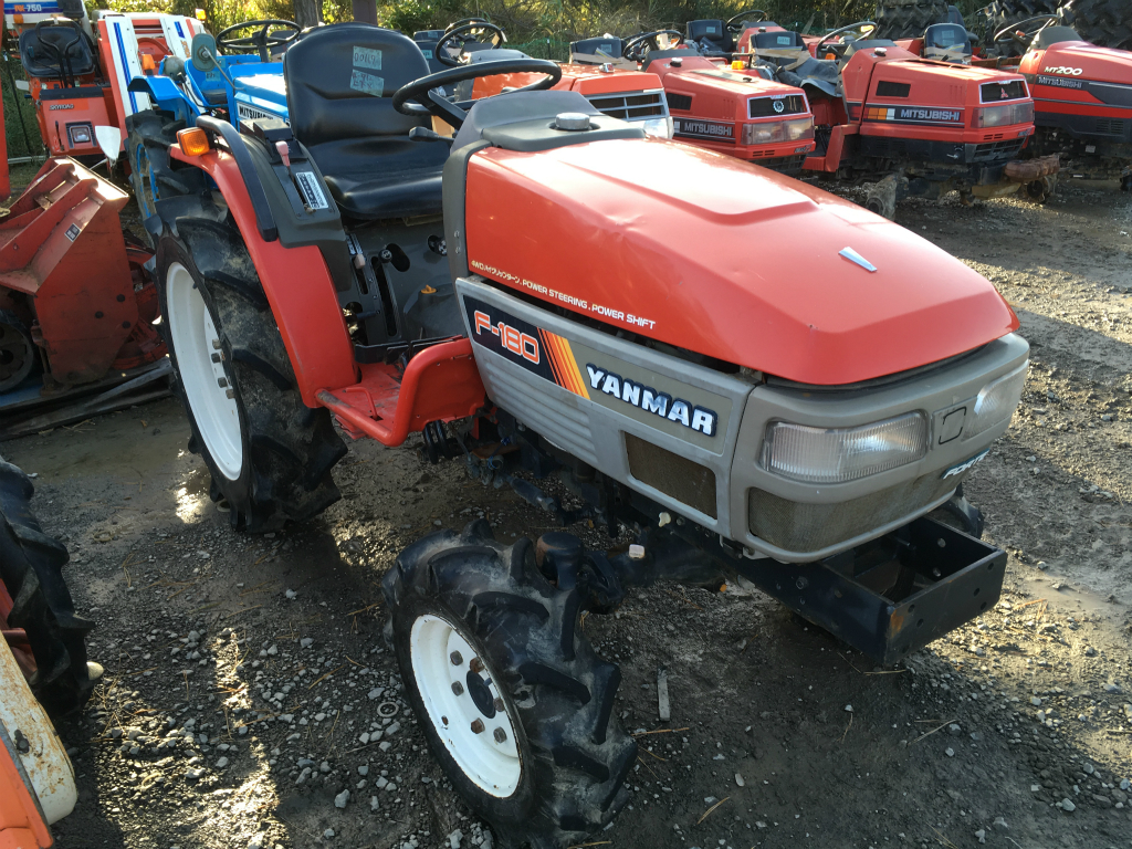 YANMAR F180D 00117 used compact tractor |KHS japan