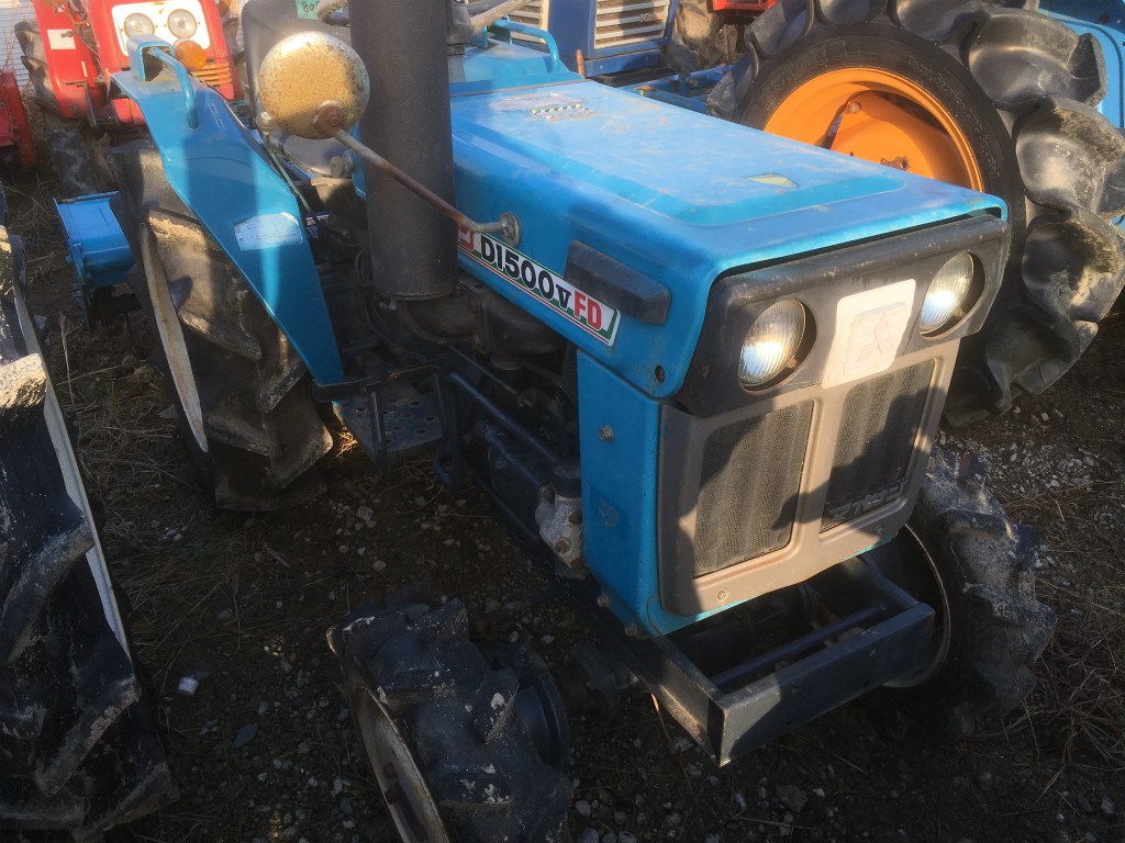 MITSUBISHI D1500D 80824 used compact tractor |KHS japan