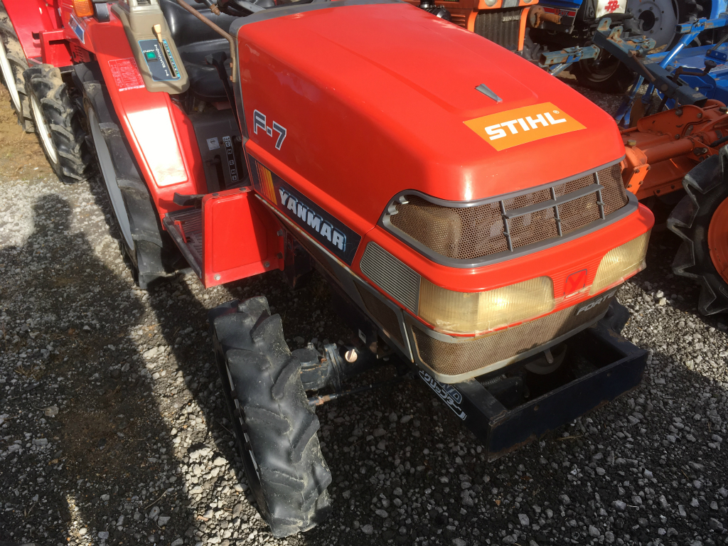 YANMAR F7D 010344 used compact tractor |KHS japan