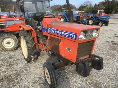 HINOMOTO E182S 00268 used compact tractor |KHS japan