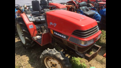 YANMAR F7D 014849 used compact tractor |KHS japan