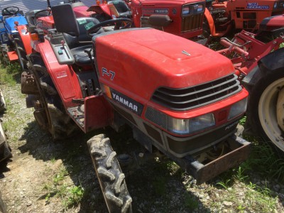 YANMAR F7D 012655 used compact tractor |KHS japan
