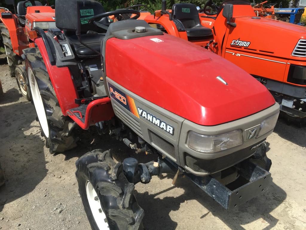 YANMAR F200D 01240 used compact tractor |KHS japan