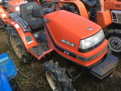 KUBOTA A-14D 14282 used compact tractor |KHS japan