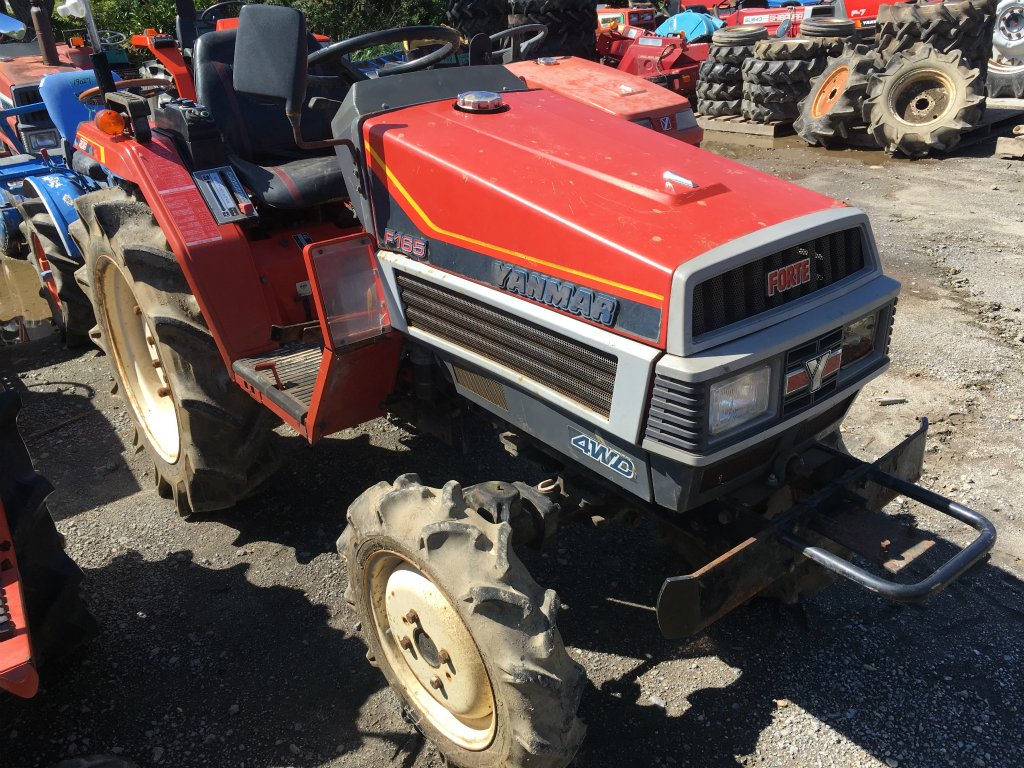 YANMAR F165D 713534 used compact tractor |KHS japan
