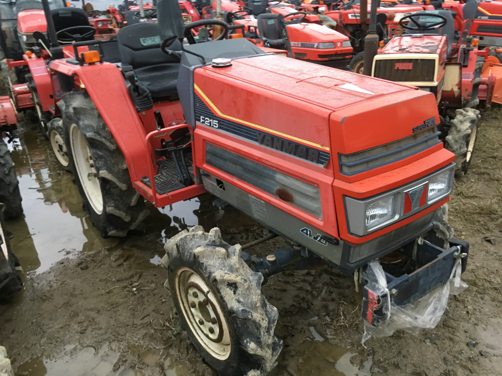 YANMAR F215D 27180 used compact tractor |KHS japan