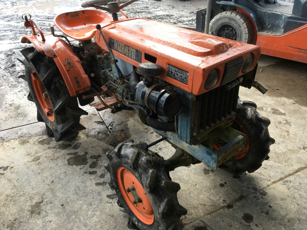 KUBOTA B7000D 31686 used compact tractor |KHS japan