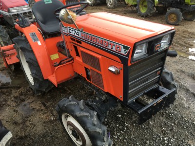 HINOMOTO C174D 08013 used compact tractor |KHS japan
