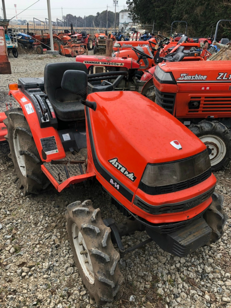 KUBOTA A-14D 16012 used compact tractor |KHS japan