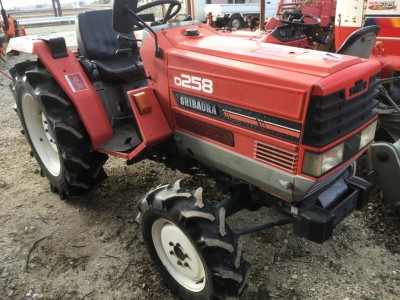 SHIBAURA D258F 22050 used compact tractor |KHS japan