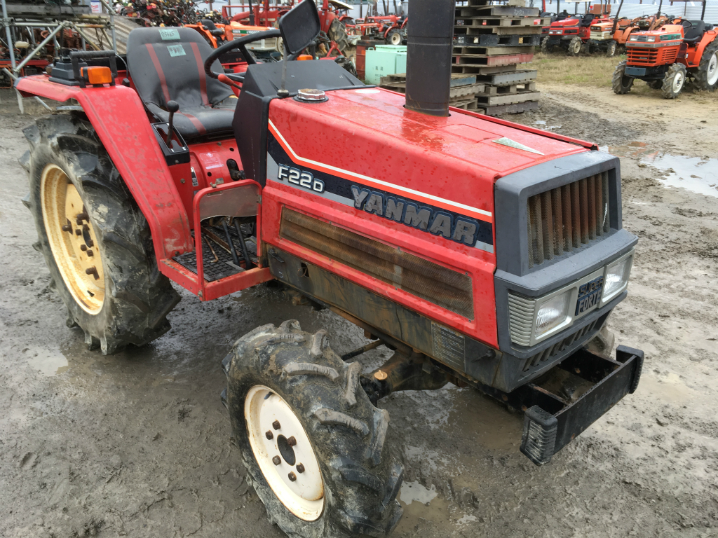 YANMAR F22D 05665 used compact tractor |KHS japan