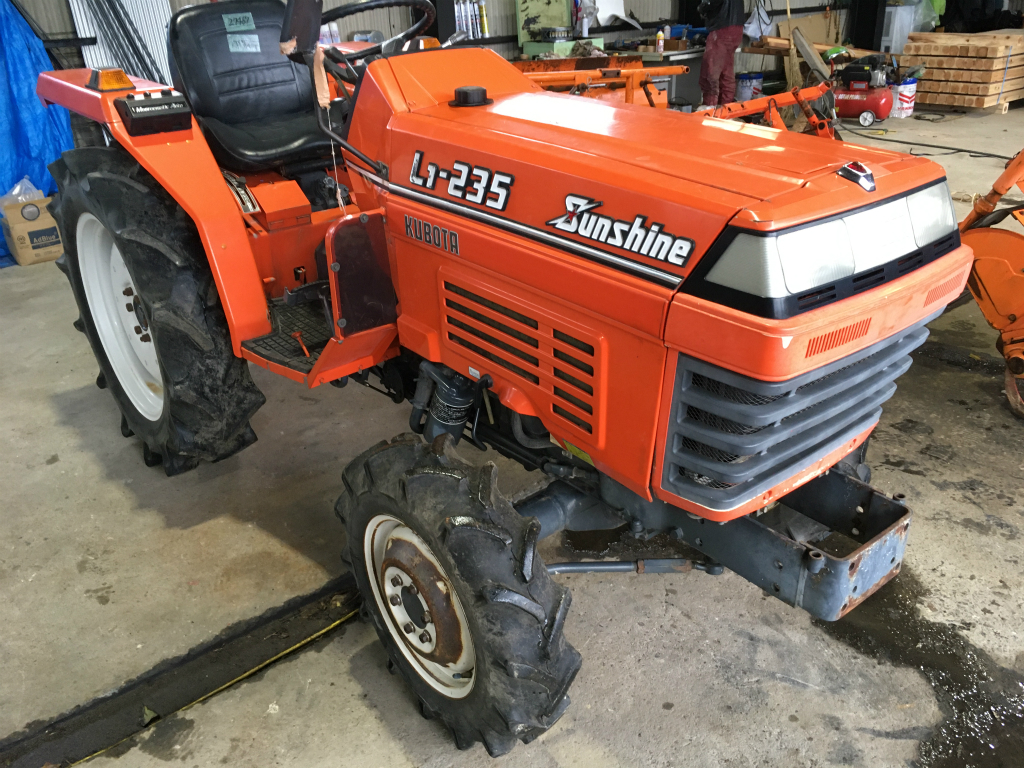 KUBOTA L1-235D 27467 used compact tractor |KHS japan