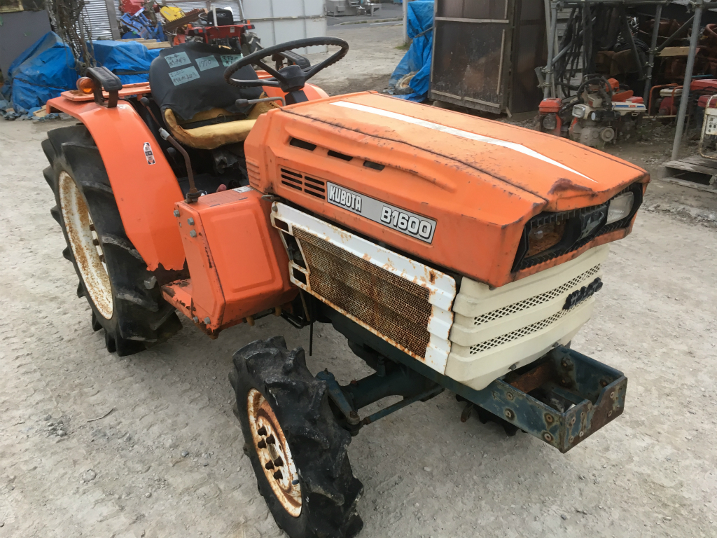 KUBOTA B1600D 1770 used compact tractor |KHS japan