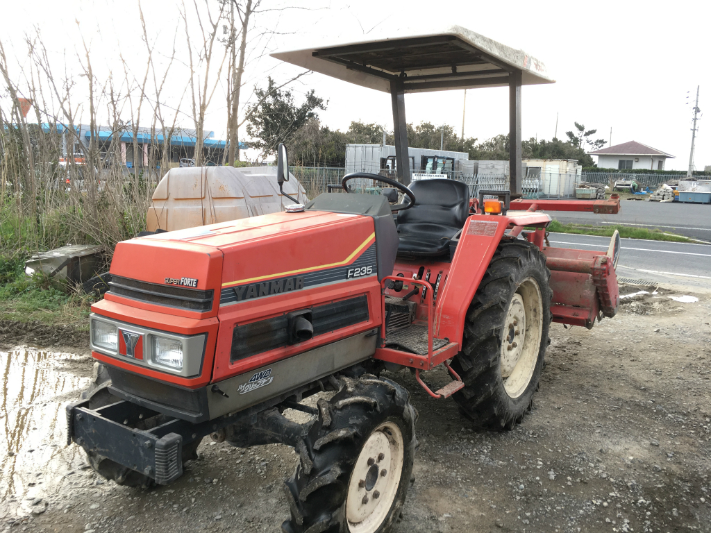 YANMAR F235D 12596 used compact tractor |KHS japan