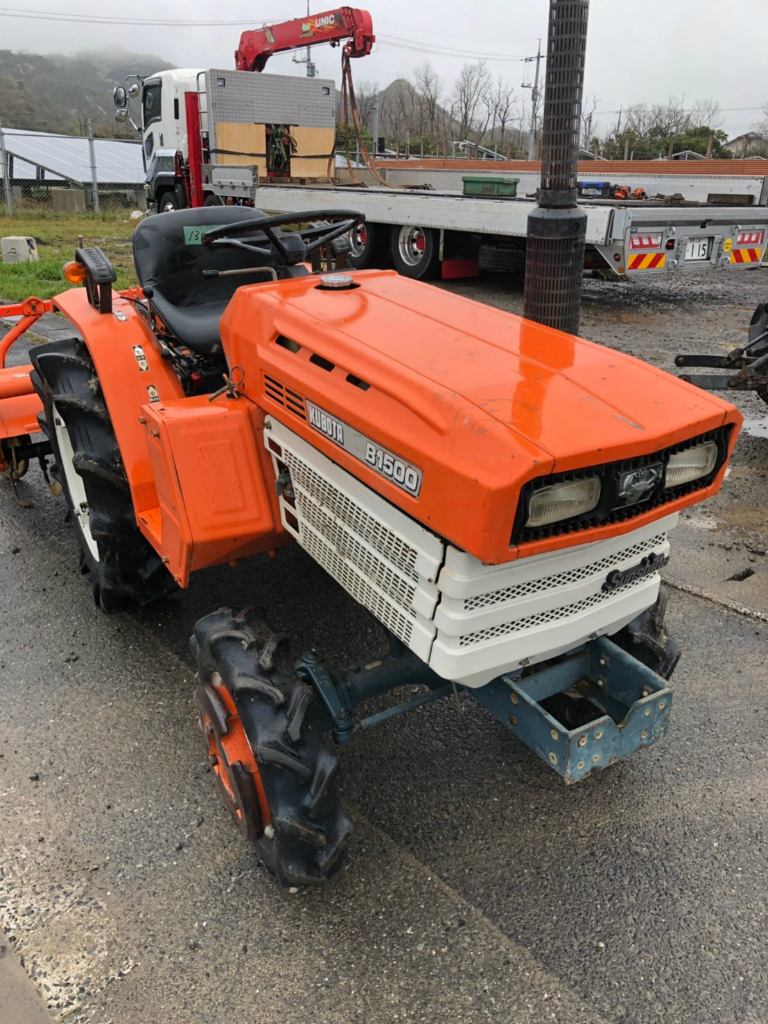 KUBOTA B1500D 13007 used compact tractor |KHS japan