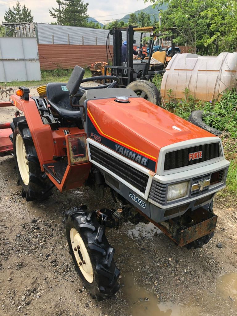 YANMAR F155D 710197 used compact tractor |KHS japan