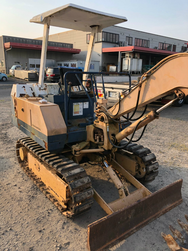 KOMATSU PC10-5 UNKNOWN used BACKHOE |KHS japan