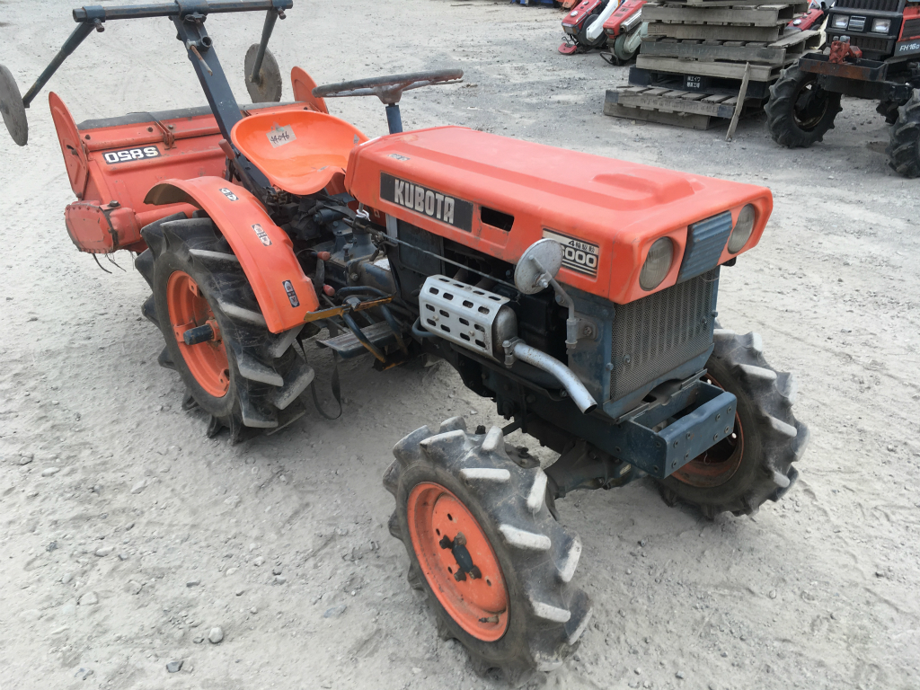 KUBOTA B6000D 44046 used compact tractor |KHS japan