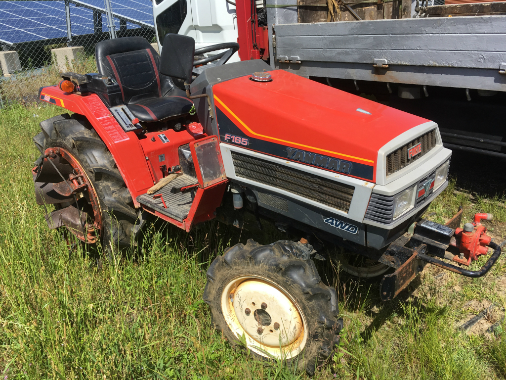YANMAR F165D 711610 used compact tractor |KHS japan