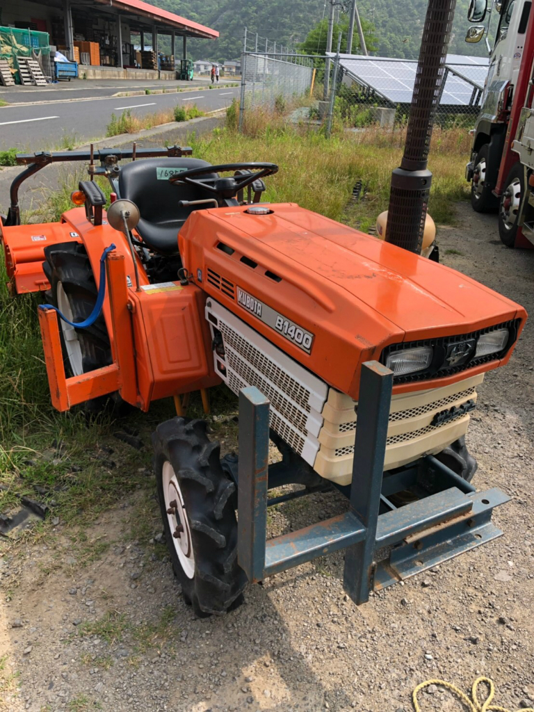 KUBOTA B1400D 16855 used compact tractor |KHS japan