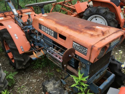 KUBOTA B6000D 22190 used compact tractor |KHS japan