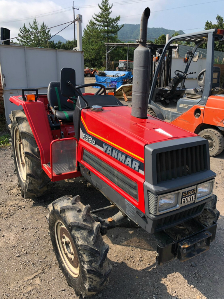 YANMAR F22D 00960 used compact tractor |KHS japan