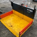 LAND GRADING CARRIER BUCKET　FUJI TRAILER DCF1500 used compact tractor attachment |KHS japan