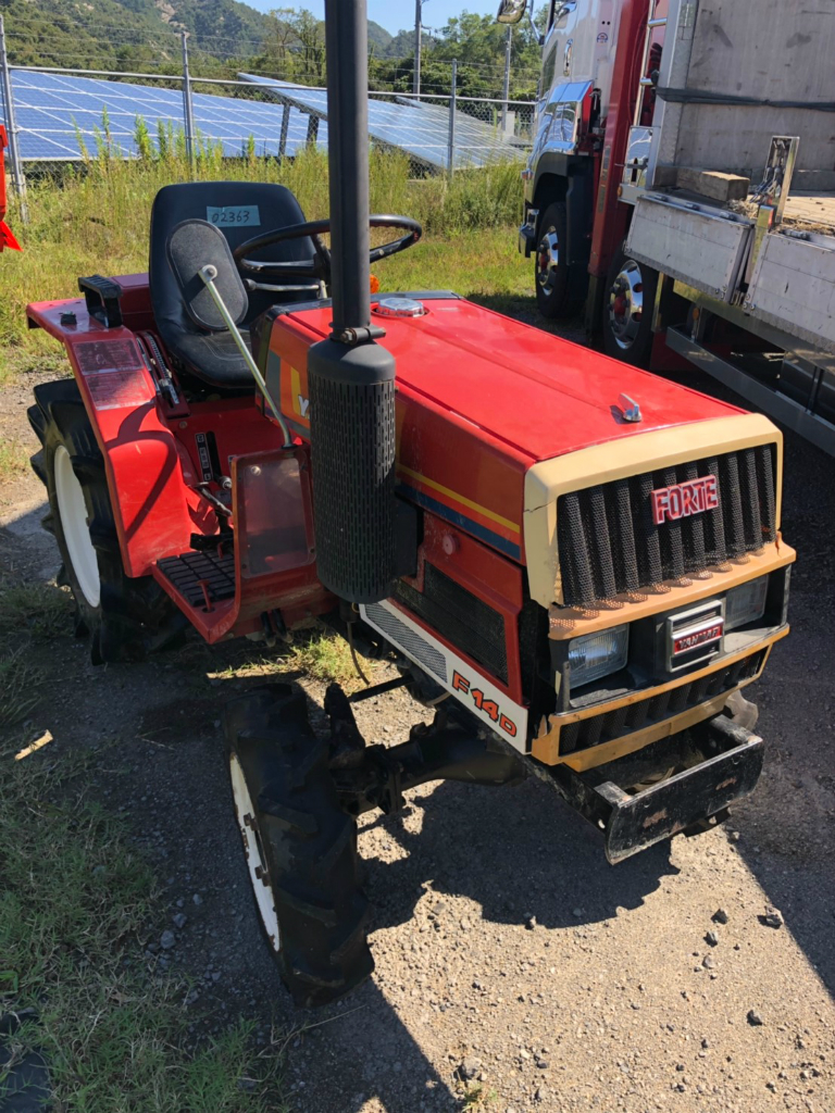 YANMAR F14D 02363 used compact tractor |KHS japan