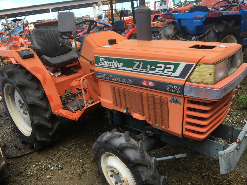 KUBOTA L1-22D 55170 used compact tractor |KHS japan