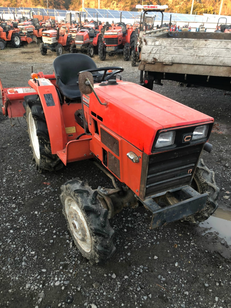 HINOMOTO C174D 50280 used compact tractor |KHS japan