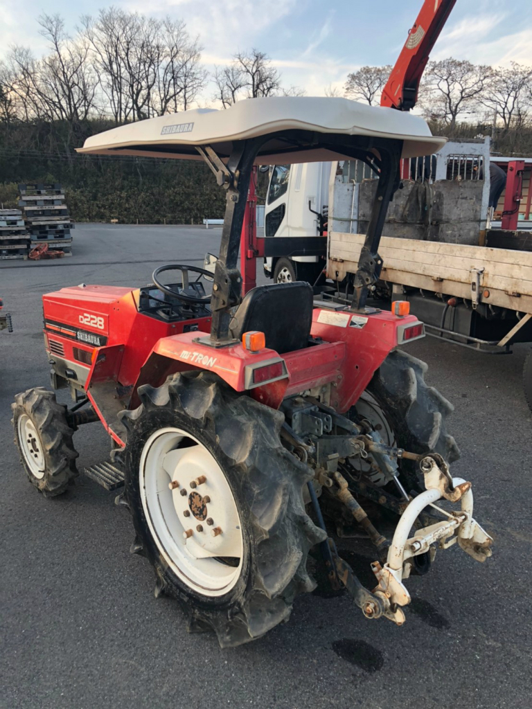 SHIBAURA D228F 26093 used compact tractor |KHS japan