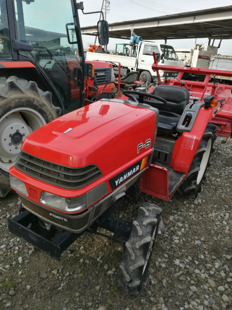 YANMAR F6D 013086 used compact tractor |KHS japan