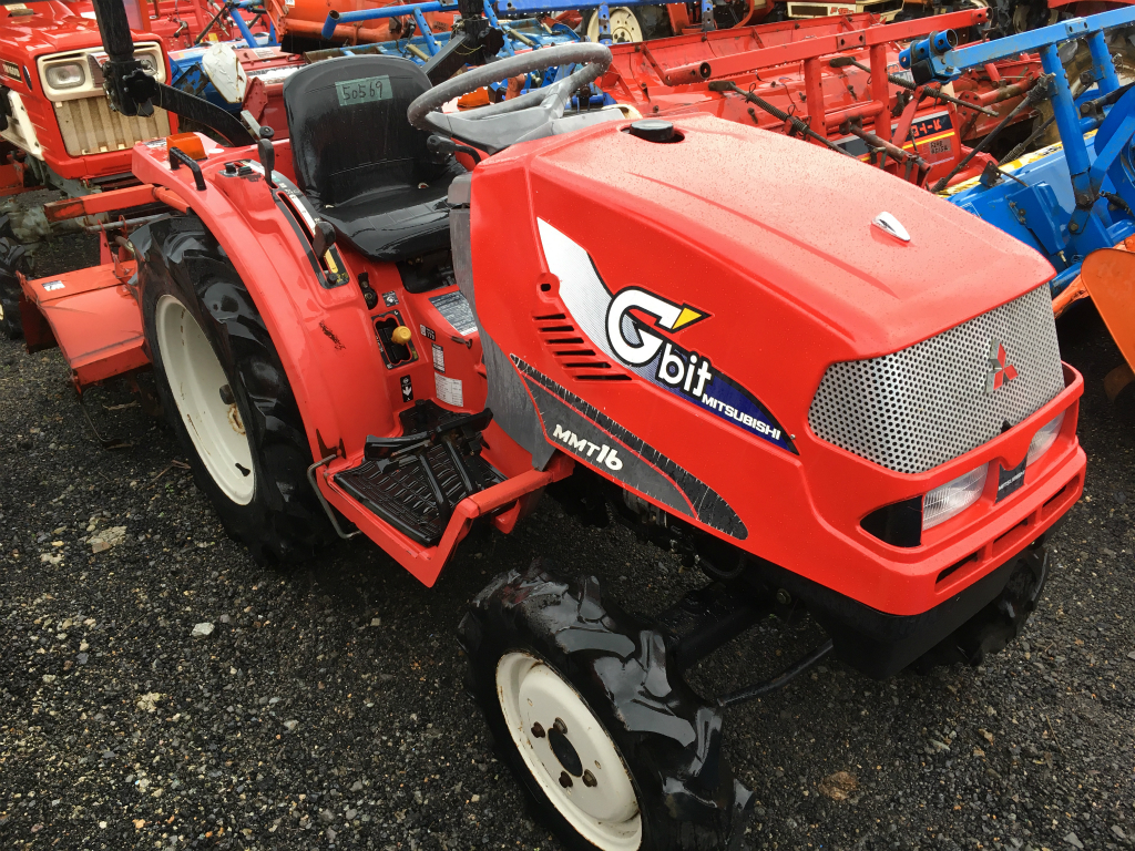 MITSUBISHI MMT16D 50569 used compact tractor |KHS japan