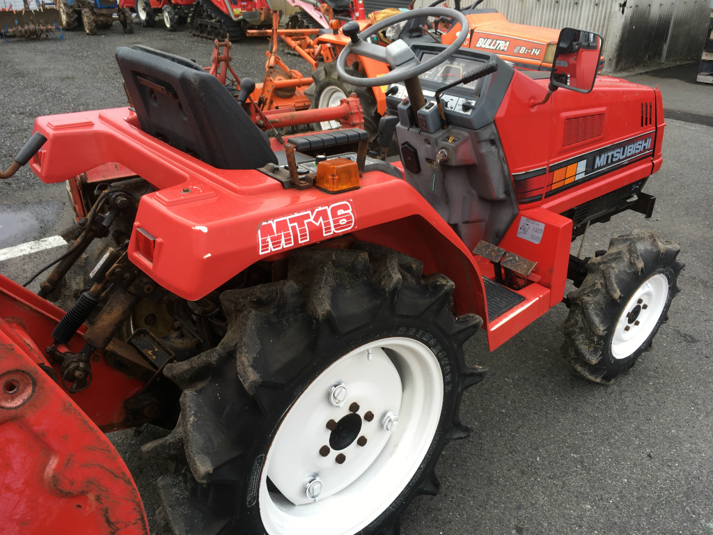 MITSUBISHI MT16D 50997 used compact tractor |KHS japan