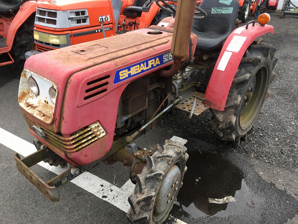 SHIBAURA SD1540D 10213 used compact tractor |KHS japan