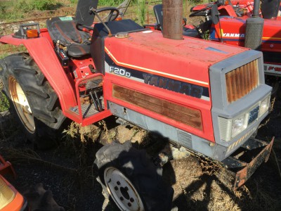 YANMAR F20D 06518 used used compact tractor |KHS japan YANMAR japanese used compact tractor for sale. KHS