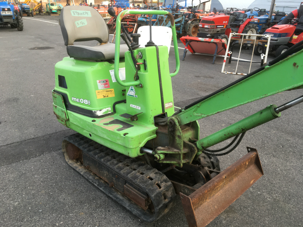 MITSUBISHI ME08 E9B00595 used BACKHOE |KHS japan