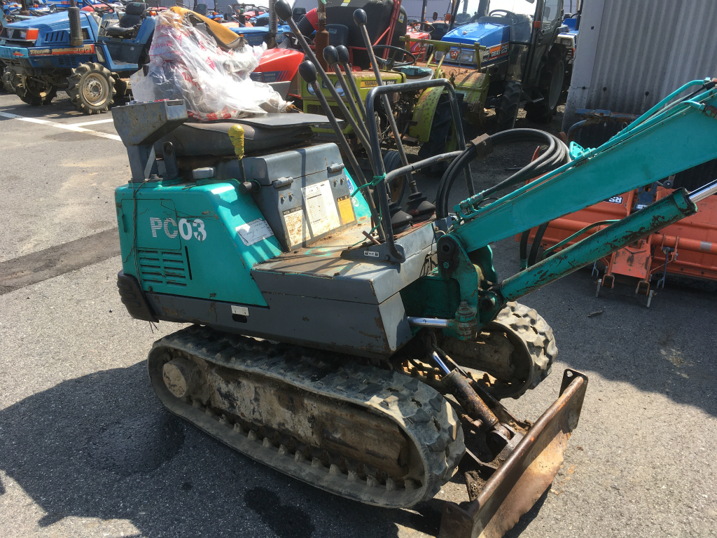 KOMATSU PC03 10676 used BACKHOE |KHS japan