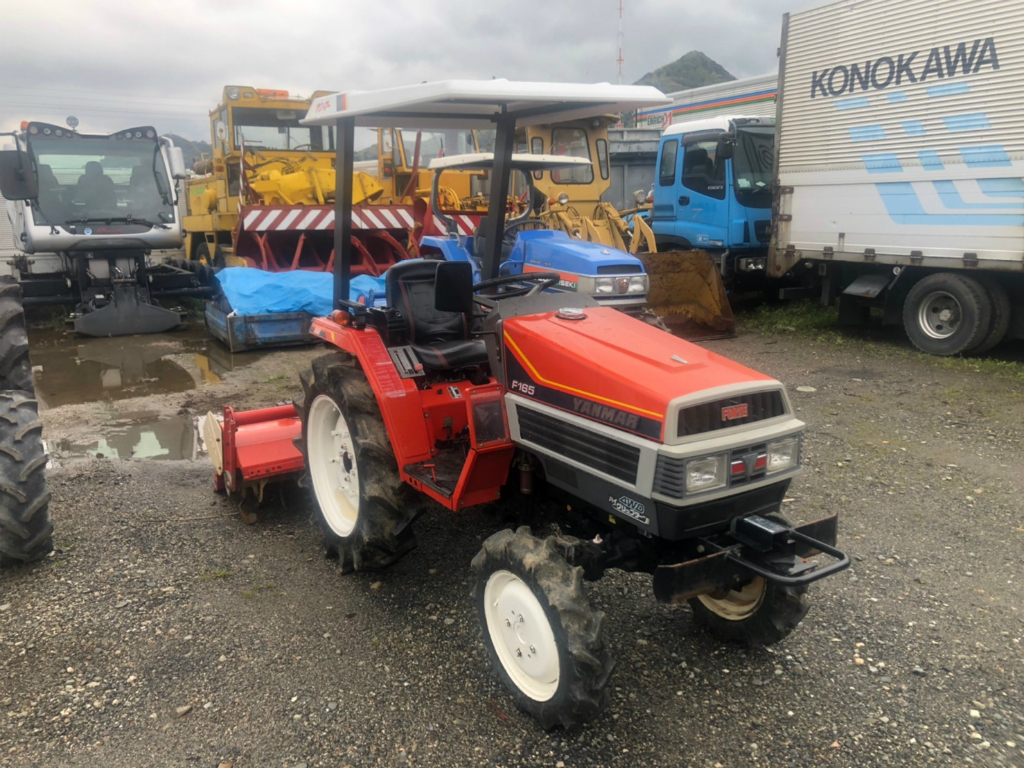 YANMAR F165D 714700 used compact tractor |KHS japan