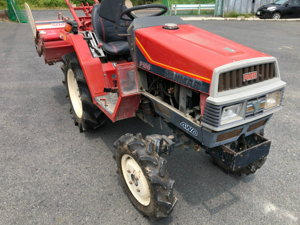 YANMAR F155D 710134 used compact tractor |KHS japan