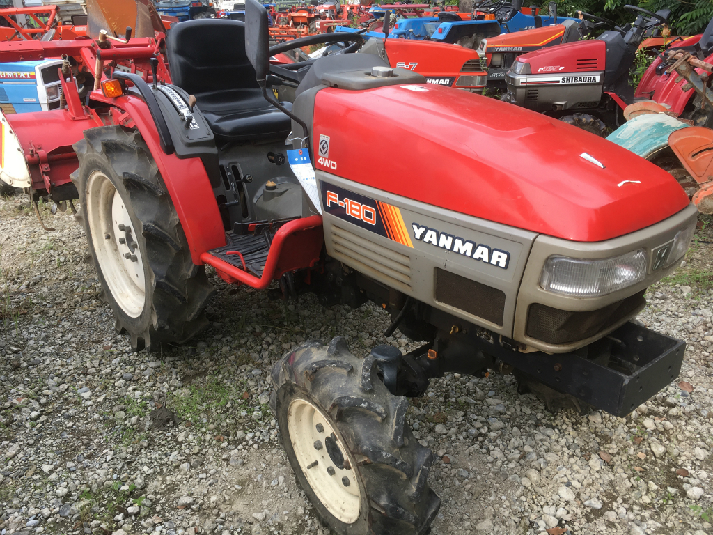 YANMAR F180D 00931 used compact tractor |KHS japan